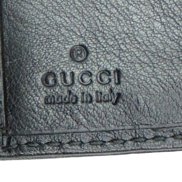 Gucci  Bifold Vintage GG Canvas Wallet Black 184597 - Picture 14 of 14